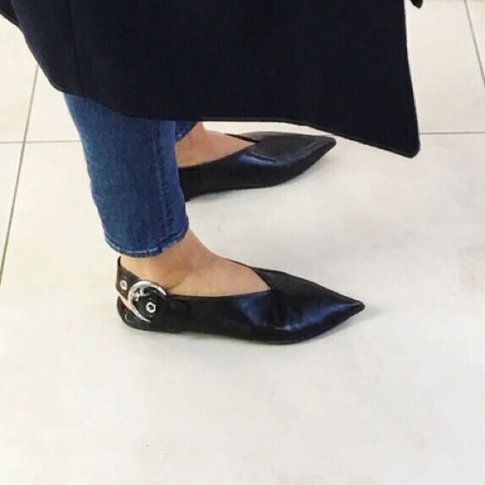 Celine Resort 2016 V Neck Mary Jane Flats